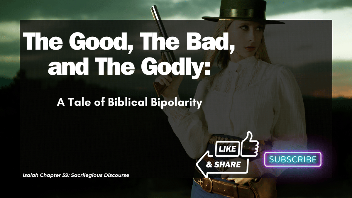 The Good, The Bad, and The Godly: A Tale of Biblical Bipolarity