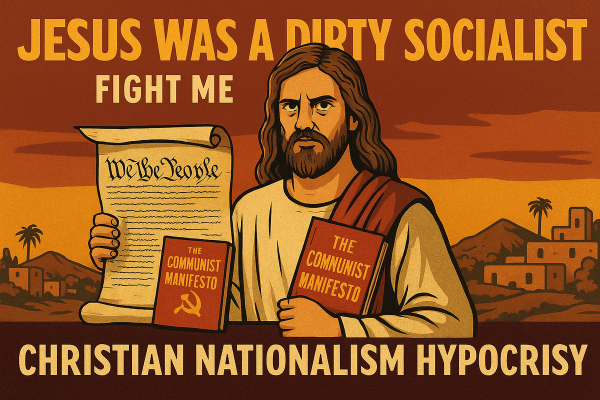 Christian Nationalism Hypocrisy – Jesus Was a Dirty Socialist