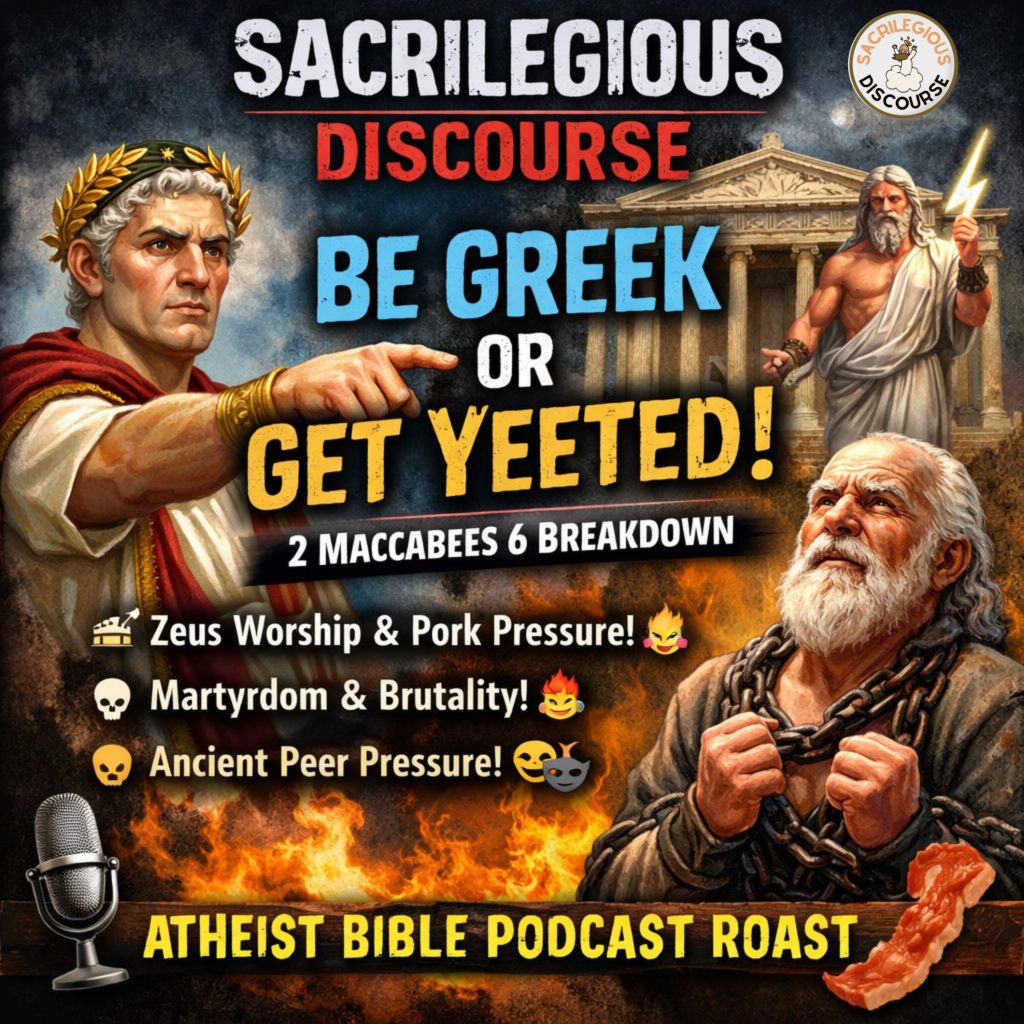 2 Maccabees Chapter 6: Bible Study by Atheists