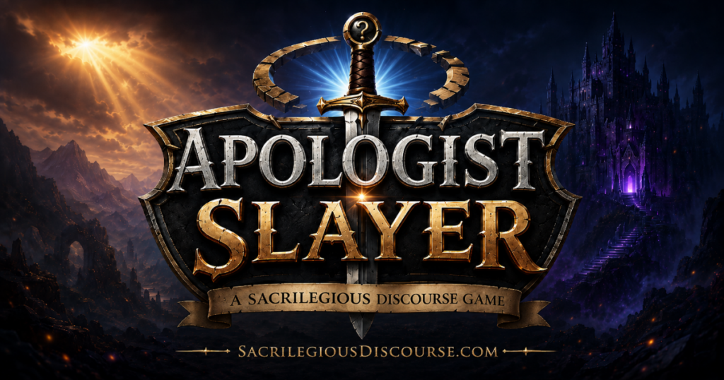 Apologist Slayer game art